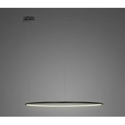 Altavola Design Ledowe Okręgi lampa wisząca 1x68W LED czarny LA073/CO_180_in_3k_black