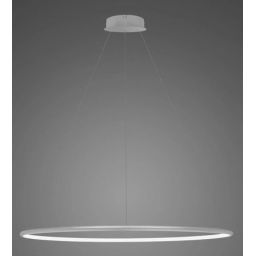 Altavola Design Led Shape lampa wisząca 1x38 W srebrna LA073/P_100_in_4k_silver_dimm