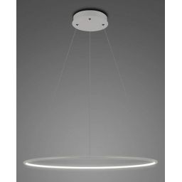 Altavola Design Led Shape lampa wisząca 1x15 W srebrna LA073/P_40_in_4k_silver_dimm