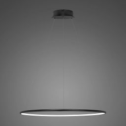 Altavola Design Ledowe Okręgi lampa wisząca 1x32W LED czarna LA073/P_60_in_3k_32W_black