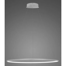 Altavola Design Led Shape lampa wisząca 1x30 W srebrna LA073/P_80_in_4k_silver_dimm