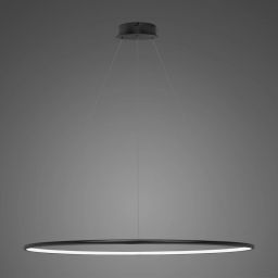Altavola Design Ledowe Okręgi lampa wisząca ściemnialna 45W LED czarny LA073/P_120_in_3k_black_dimm