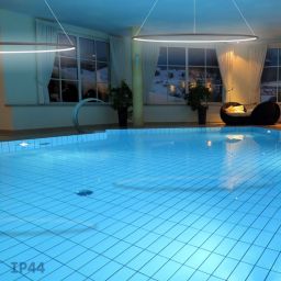 Altavola Design Ledowe Okręgi lampa wisząca 1x45W czarna LA073/P_120_in_4k_black