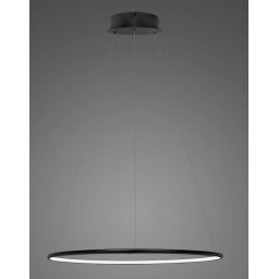 Altavola Design Ledowe Okręgi lampa wisząca 1x21W LED czarny LA073/P_40_in_3k_21W_black