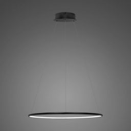 Altavola Design Ledowe Okręgi lampa wisząca 1x15W LED czarny LA073/P_40_in_3k_black