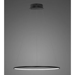 Altavola Design Ledowe Okręgi lampa wisząca 1x21W LED czarny LA073/P_40_in_4k_21W_black