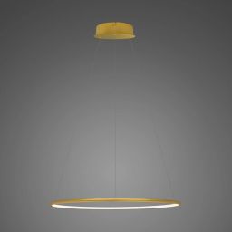 Altavola Design Ledowe Okręgi No.1 lampa wisząca 1x15 W złota LA073/P_40_in_4k_gold
