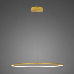 Altavola Design Ledowe Okręgi No.1 lampa wisząca 1x30 W złota LA073/P_80_in_3k_gold
