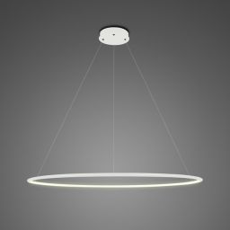 Altavola Design Ledowe Okręgi lampa wisząca 1x55 W biała LA073/P_100_in_3k_white