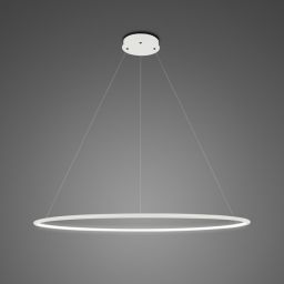 Altavola Design Ledowe Okręgi lampa wisząca 1x55W biała LA073/P_100_in_4k_white