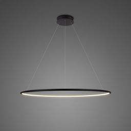 Altavola Design Ledowe Okręgi lampa wisząca 1x43W czarna LA073/P_80_in_3k_black