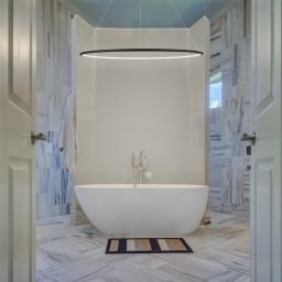 Altavola Design Ledowe Okręgi lampa wisząca 1x43W czarna LA073/P_80_in_3k_black