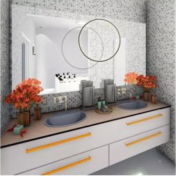 Altavola Design Ledowe Okręgi lampa wisząca 1x22 W czarna LA073/X_40_in_3k_black_22W