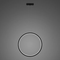 Altavola Design Ledowe Okręgi lampa wisząca 1x43W LED czarna LA073/X_80_in_4k_43W_black