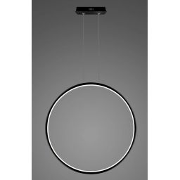 Altavola Design Ledowe Okręgi lampa wisząca ściemnialna 38W LED czarny LA073/X_100_in_3k_black_dimm
