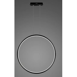 Altavola Design Ledowe Okręgi lampa wisząca ściemnialna 38W LED czarny LA073/X_100_in_4k_black_dimm