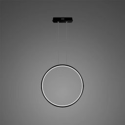 Altavola Design Ledowe Okręgi lampa wisząca ściemnialna 15W LED czarny LA073/X_40_in_3k_black_dimm