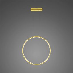 Altavola Design Ledowe Okręgi lampa wisząca 1x23 W złota LA073/X_60_in_3k_gold