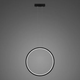 Altavola Design Ledowe Okręgi lampa wisząca 1x23W LED czarny LA073/X_60_in_4k_black