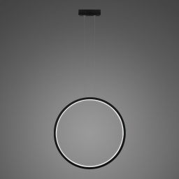Altavola Design Ledowe Okręgi lampa wisząca 1x30 W czarna LA073/X_80_in_4k_black