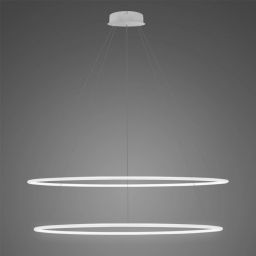 Altavola Design Ledowe Okręgi lampa wisząca 83W LED biały LA074/P_120_in_4k_white