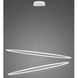 Altavola Design Ledowe Okręgi lampa wisząca ściemnialna 83W LED biały LA074/P_120_in_4k_white_dimm