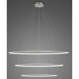 Altavola Design Led Shape lampa wisząca 1x91 W srebrna LA075/P_100_in_4k_silver_dimm