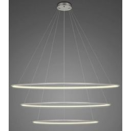 Altavola Design Led Shape lampa wisząca 1x91 W srebrna LA075/P_120_in_3k_silver_Dali