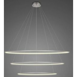 Altavola Design Led Shape lampa wisząca 1x113 W srebrna LA075/P_120_in_3k_silver_dimm