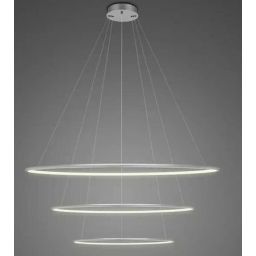 Altavola Design Led Shape lampa wisząca 1x106 W srebrna LA075/P_80_in_3k_silver_Dali