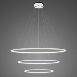 Altavola Design Ledowe Okręgi lampa wisząca 110W biała LA075/P_80_in_4k_white