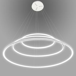 Altavola Design Ledowe Okręgi lampa wisząca 110W biała LA075/P_80_in_4k_white
