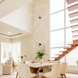 Altavola Design Ledowe Okręgi lampa wisząca 130W LED biały LA076/P_90_in_3k_white