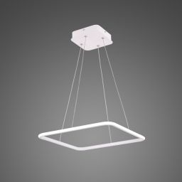 Altavola Design Ledowe Kwadraty lampa wisząca 1x39W biała LA079/P_60_out_3k_white