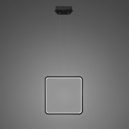 Altavola Design Ledowe Kwadraty lampa wisząca 1x19W czarna LA079/X_40_in_4k_black