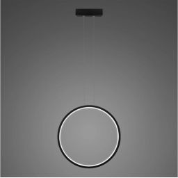 Altavola Design Ledowe Okręgi lampa wisząca 1x22 W czarna LA073/X_40_in_4k_black_22W