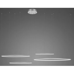 Altavola Design Led Shape lampa wisząca 1x106 W srebrna LA084/CO4_100_in_4k_silver