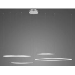 Altavola Design Led Shape lampa wisząca 1x106 W srebrna LA084/CO4_100_in_4k_silver_dimm