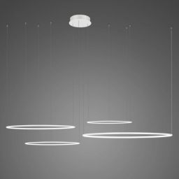 Altavola Design Ledowe Okręgi lampa wisząca ściemnialna 106W LED biały LA084/CO4_100_in_3k_white_dimm