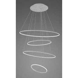 Altavola Design Led Shape lampa wisząca 1x106 W srebrna LA084/P_100_in_3k_silver_dimm