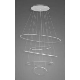 Altavola Design Led Shape lampa wisząca 1x151 W srebrna LA085/P_120_in_3k_silver