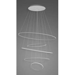 Altavola Design Led Shape lampa wisząca 1x151 W srebrna LA085/P_120_in_4k_silver_dimm