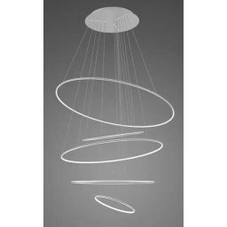 Altavola Design Led Shape lampa wisząca 1x192 W srebrna LA085/P_150_in_3k_silver