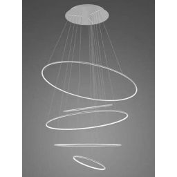 Altavola Design Led Shape lampa wisząca 1x192 W srebrna LA085/P_150_in_4k_silver_dimm