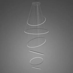 Altavola Design Ledowe Okręgi lampa wisząca 230W czarny LA086/P_150_in_4k_black
