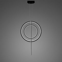 Altavola Design Linea lampa wisząca 51W czarny LA087/2P_60_40_100_3k_black