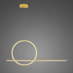 Altavola Design Linea lampa wisząca 30 W złota LA087/PX100_40_3k_gold