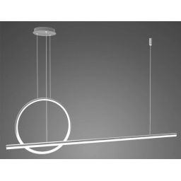 Altavola Design lampa wisząca 1x68 W srebrna LA087/PX143_40_4k_silver_Dali