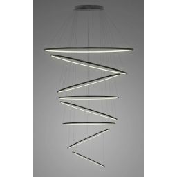 Altavola Design Ledowe Okręgi lampa wisząca 546W LED czarny LA088/P_230_in_4k_black