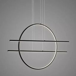 Altavola Design Linea lampa wisząca 47W czarny LA088/PX_3k_black